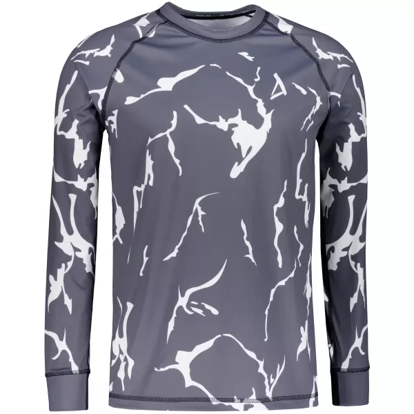  Tricou funcțional pentru bărbați cu mânecă lungă premium ALTISPORT VOJ/ALM052TER01 GRI 