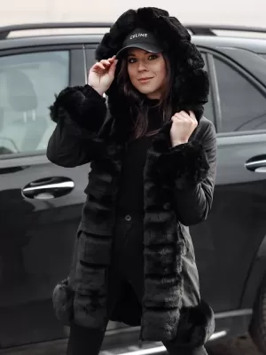 Haina DSTREET FURRWINT TY4772 NEGRU