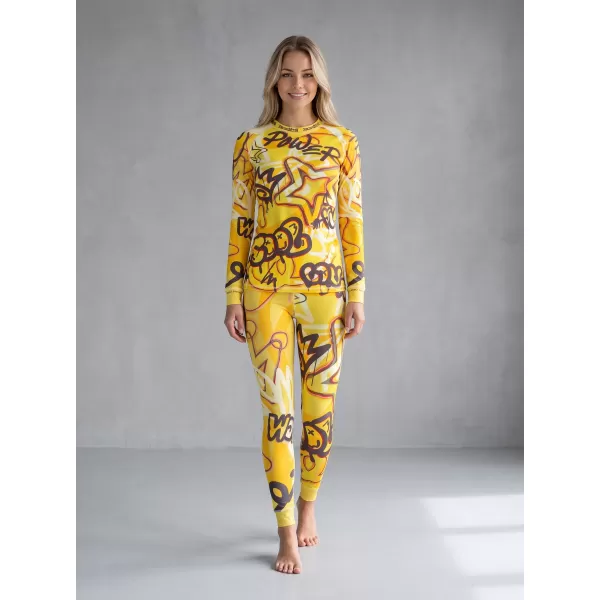  Premium funcțional de pantaloni termi funcționali pentru femei ALTISPORT VOJ/ALW054TER02 CHIHLIMBAR 