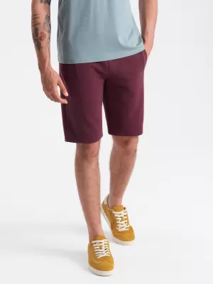 Pantaloni scurţi OMBRE OM-SRBS-0149 MARO