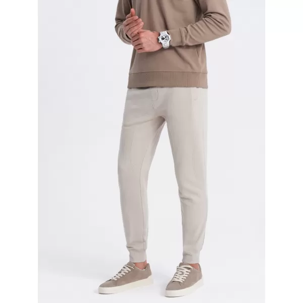  Piese pentru bărbați OMBRE OM-PABS-0173 BEJ UȘOR 