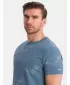 Cămaşă OMBRE OM-TSFP-0179 DENIM ALBASTRU