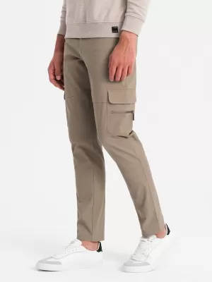 Pantaloni OMBRE OM-PACG-0204 KAKI