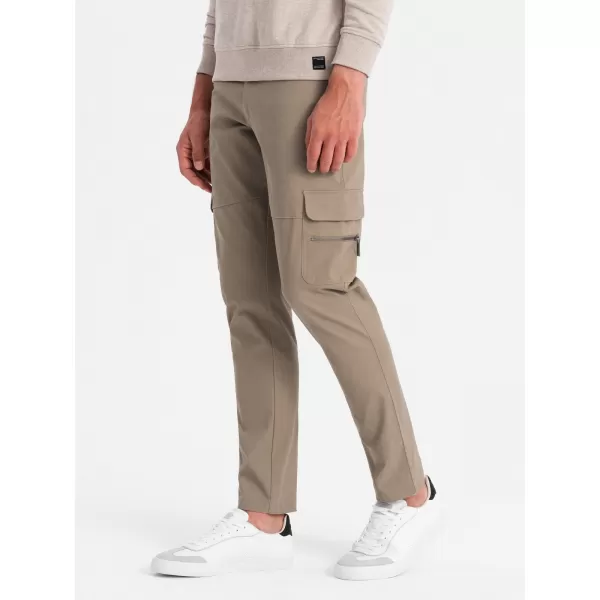  Pantaloni OMBRE OM-PACG-0204 KAKI 