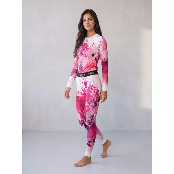  Premium funcțional de pantaloni termi funcționali pentru femei ALTISPORT VOJ/ALW055TER02 ROZ 