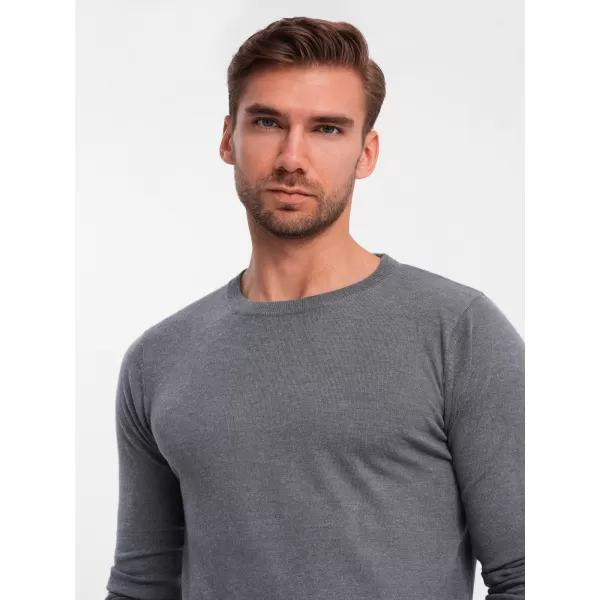 Pulover pentru bărbați OMBRE OM-SWBS-0106 MELANGE GRI 
