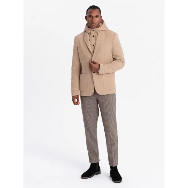  Sacou OMBRE OM-BLZB-0133 MARO DESCHIS 