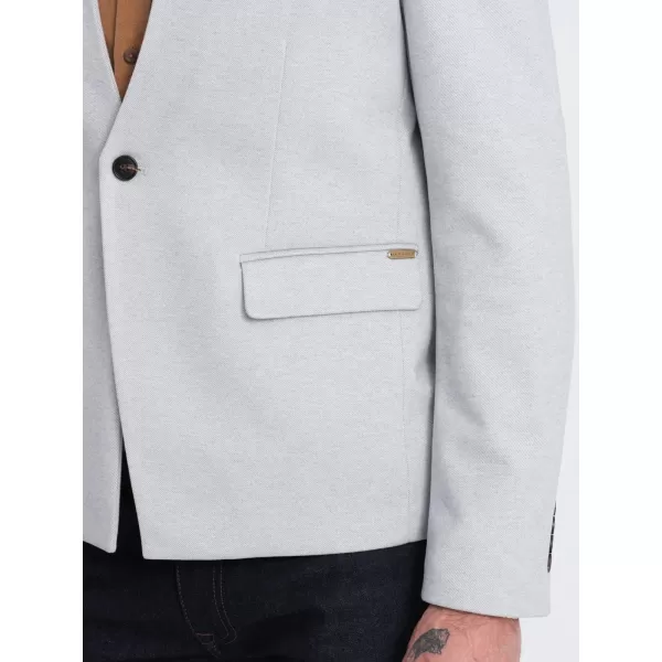  Sacou OMBRE OM-BLZB-0131 MELANGE GRI 