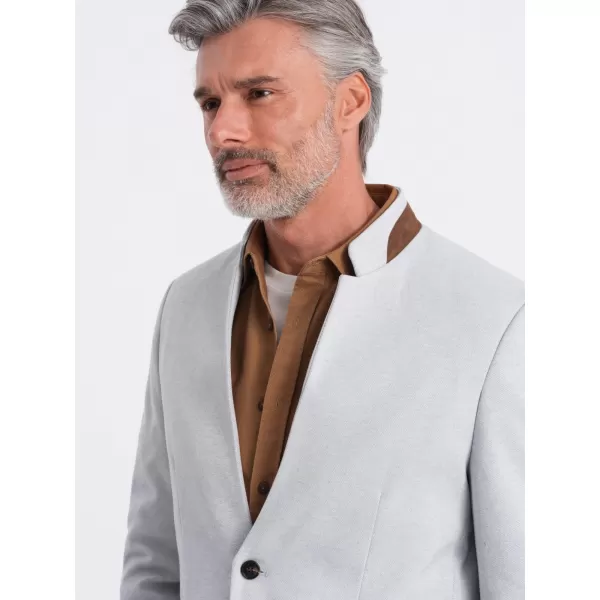  Sacou OMBRE OM-BLZB-0131 MELANGE GRI 