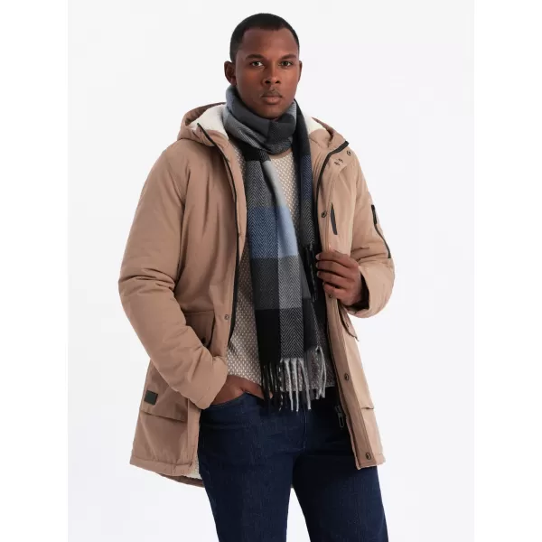  Sacou OMBRE OM-JALJ-0181 BEJ 