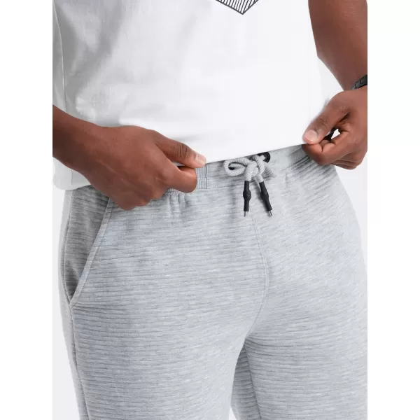 Pantaloni scurţi OMBRE OM-SRSK-0150 GRI 