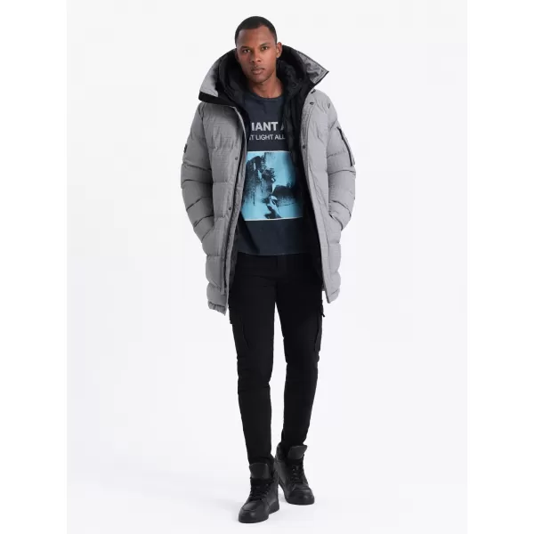  Sacou OMBRE OM-JALJ-0201 GRI 