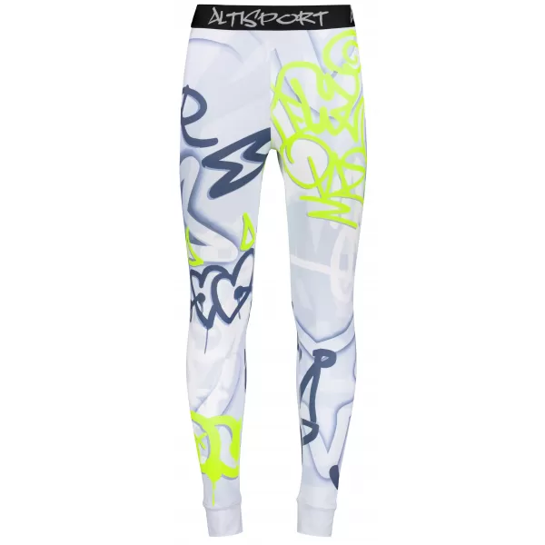  Premium funcțional pentru pantaloni termo funcționali pentru bărbați ALTISPORT VOJ/ALM054TER02 ALBASTRU 