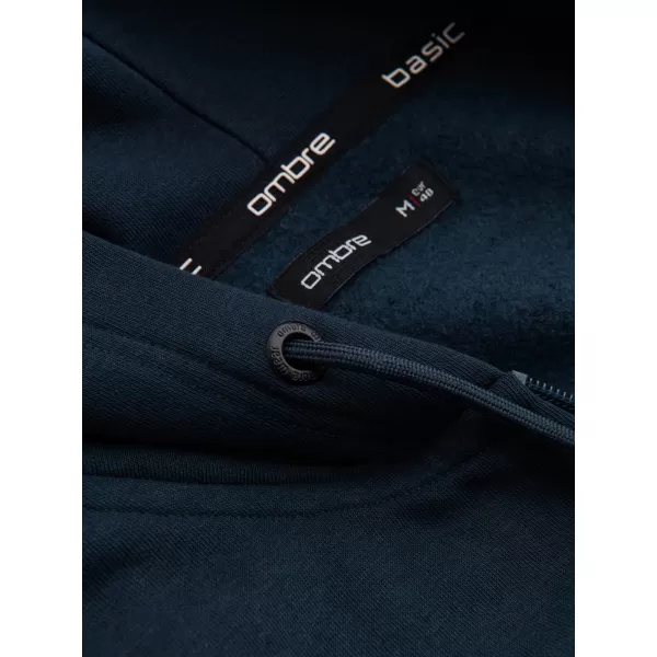  Panoul pentru bărbați OMBRE OM-SSBZ-0160 ALBASTRU MARIN 
