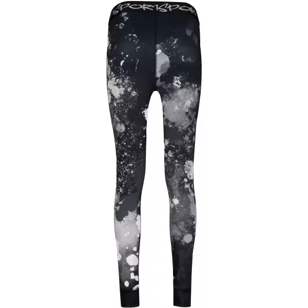  Premium funcțional de pantaloni termi funcționali pentru femei ALTISPORT VOJ/ALW055TER02 ALB -NEGRU 