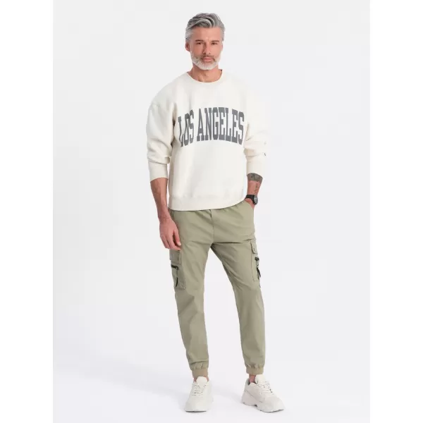  Pantaloni OMBRE OM-PAJO-0125 KAKI 