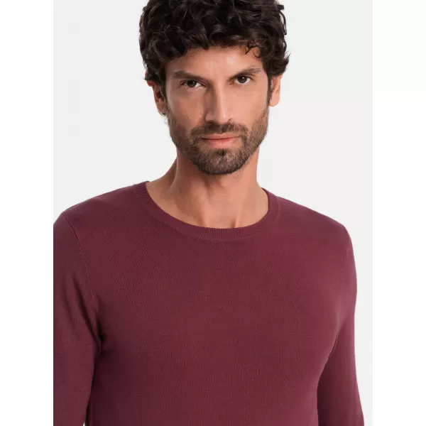  Pulover pentru bărbați OMBRE OM-SWBS-0106 BURGUNDIA 