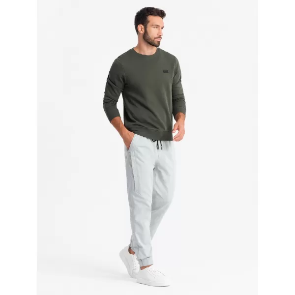  Piese pentru bărbați OMBRE OM-PAJO-0202 GRI DESCHIS 