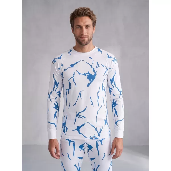  Tricou funcțional pentru bărbați cu mânecă lungă premium ALTISPORT VOJ/ALM052TER01 ALB 