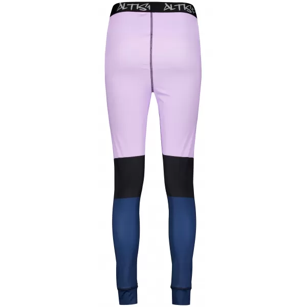  Premium funcțional de pantaloni termi funcționali pentru femei ALTISPORT VOJ/ALW051TER02 VIOLET/ALBASTRU 