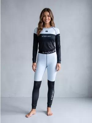 Premium funcțional de pantaloni termi funcționali pentru femei ALTISPORT VOJ/ALW051TER02 ALBASTRU CERESC
