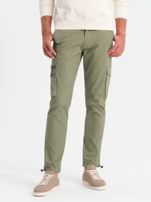 Pantaloni OMBRE OM-PACG-0196 MĂSLIN