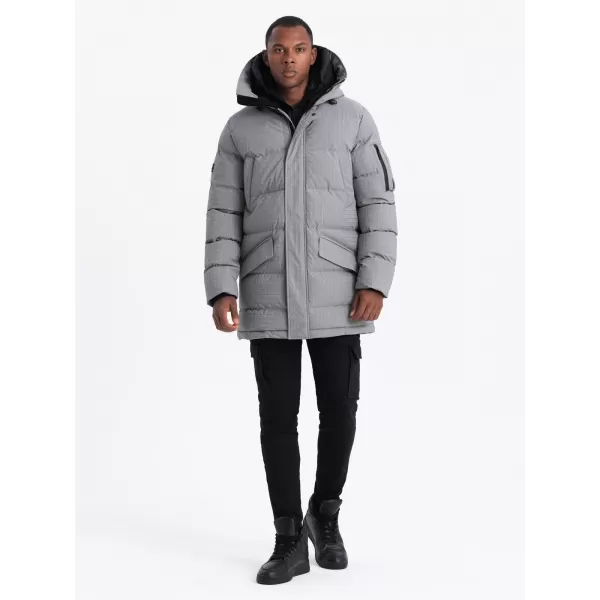  Sacou OMBRE OM-JALJ-0201 GRI 