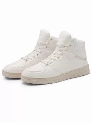 Pantofi pentru bărbați OMBRE OM-FOSH-0139 ALB