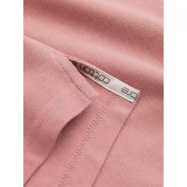  Mens t -thirt cu guler OMBRE OM-POBS-0100 ROZ ÎNCHIS 