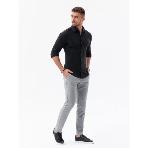 Cămaşă OMBRE OM-SHCS-0177 ALBASTRU MARIN 