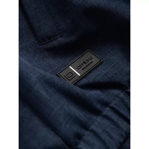  Sacou OMBRE OM-JANP-0136 ALBASTRU MARIN 