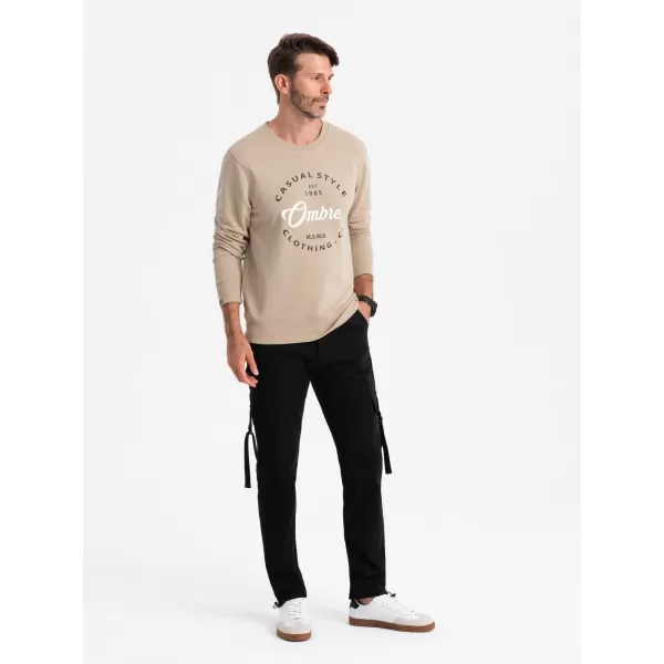  Pantaloni OMBRE OM-PACG-0197 NEGRU 