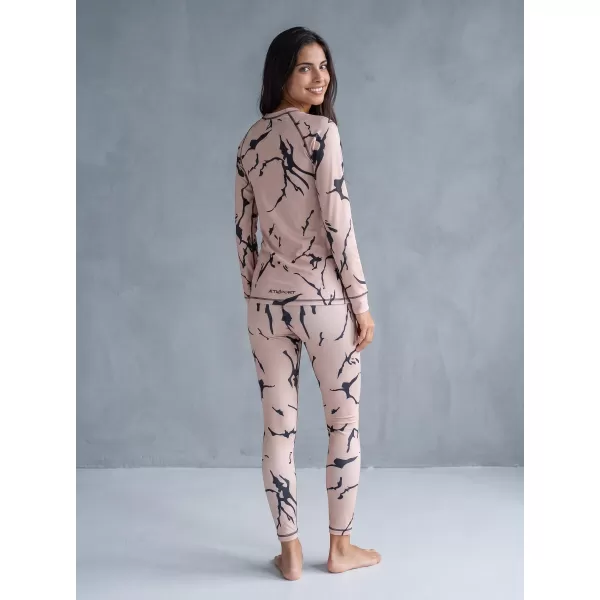  Premium funcțional de pantaloni termi funcționali pentru femei ALTISPORT VOJ/ALW052TER02 MARO 