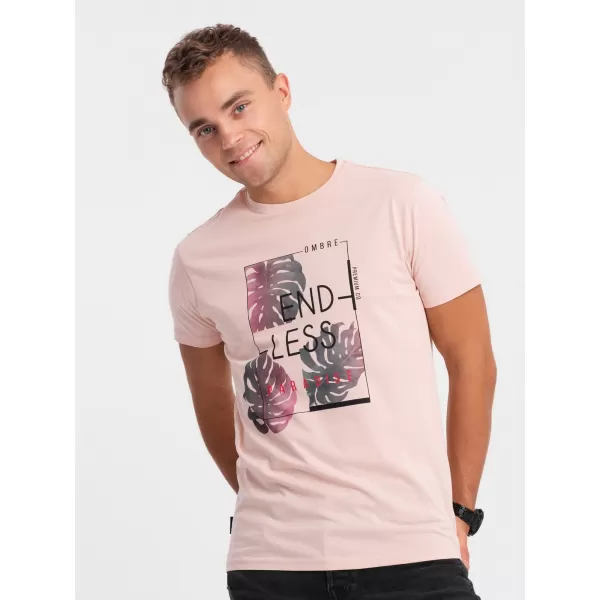  Cămaşă EDOTI OM-TSPT-0131 ROZ PAL (TRANDAFIR PAL) 