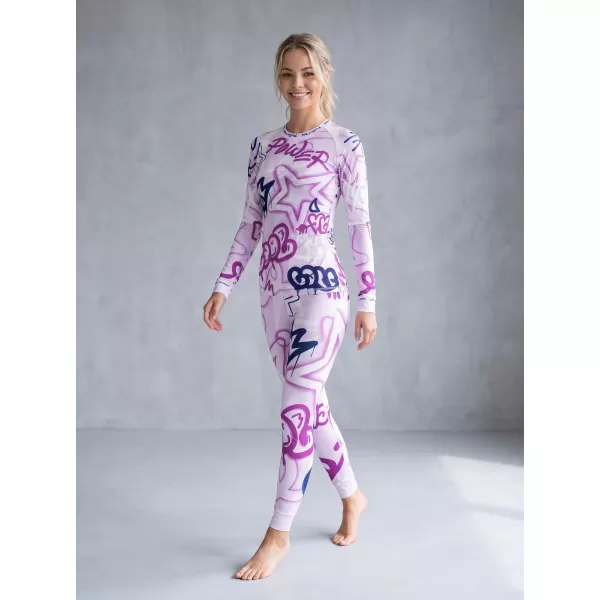  Premium funcțional de pantaloni termi funcționali pentru femei ALTISPORT VOJ/ALW054TER02 VIOLET 