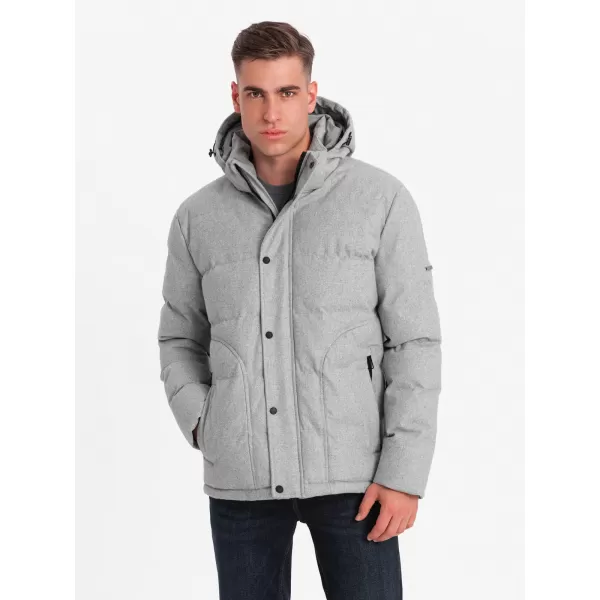 Sacou OMBRE OM-JAHP-0203 MELANGE GRI 