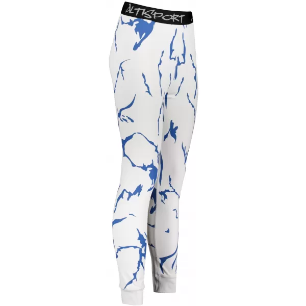  Premium funcțional de pantaloni termi funcționali pentru femei ALTISPORT VOJ/ALW052TER02 ALB 