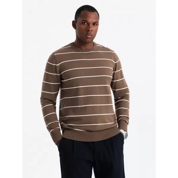  Pulover pentru bărbați OMBRE OM-SWSW-0143 MARO 