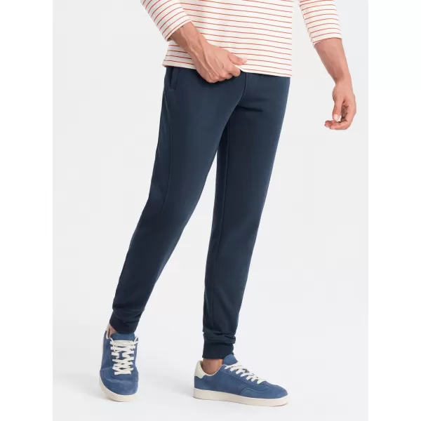  Piese pentru bărbați OMBRE OM-PABS-0174 ALBASTRU MARIN 