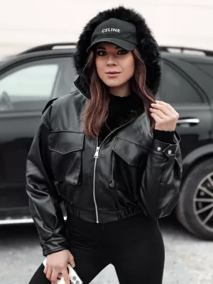 Geacă pentru doamne DSTREET SOFTREBEL TY4762 NEGRU