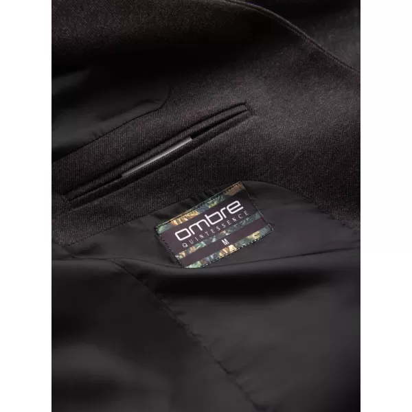  Sacou OMBRE OM-BLZB-0131 MELANGE NEGRU 