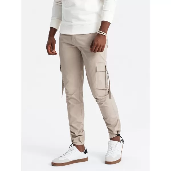  Pantaloni OMBRE OM-PACG-0197 NISIP 