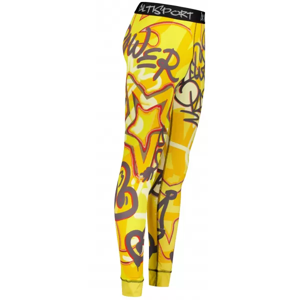  Premium funcțional pentru pantaloni termo funcționali pentru bărbați ALTISPORT VOJ/ALM054TER02 CHIHLIMBAR 