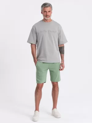 Pantaloni scurţi OMBRE OM-SRBS-0139 VERDE