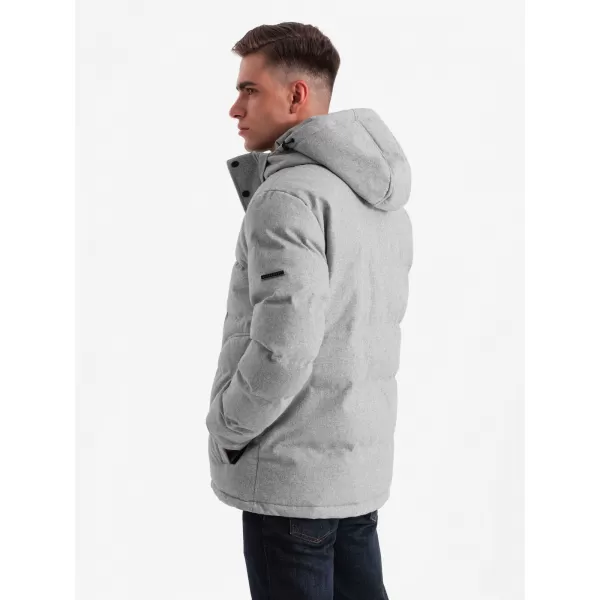  Sacou OMBRE OM-JAHP-0203 MELANGE GRI 