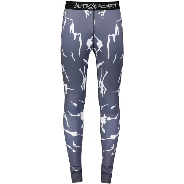  Premium funcțional pentru pantaloni termo funcționali pentru bărbați ALTISPORT VOJ/ALM052TER02 GRI 