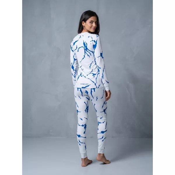  Premium funcțional de pantaloni termi funcționali pentru femei ALTISPORT VOJ/ALW052TER02 ALB 
