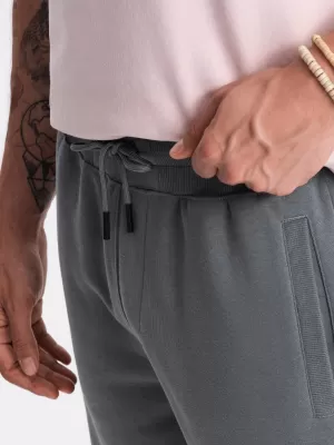 Pantaloni scurţi OMBRE OM-SRBS-0149 GRAFIT