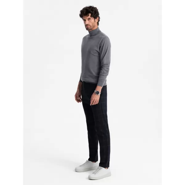  Pulover pentru bărbați OMBRE OM-SWTN-0101 MELANGE GRI 