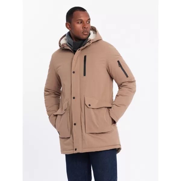  Sacou OMBRE OM-JALJ-0181 BEJ 
